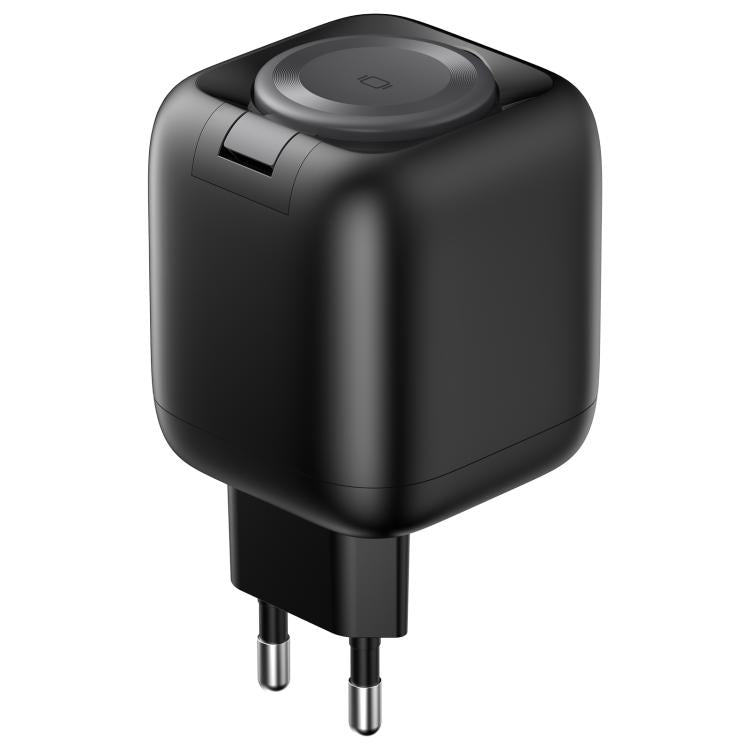 Cargador de viaje Havit UC252 de 65 W, 3 en 1, GaN, con cable retráctil tipo C., UC252(EU Plug), UC252(US Plug)