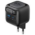 Cargador de viaje Havit UC253 de 65 W, 3 en 1, GaN, con cable retráctil tipo C., UC253(EU Plug)