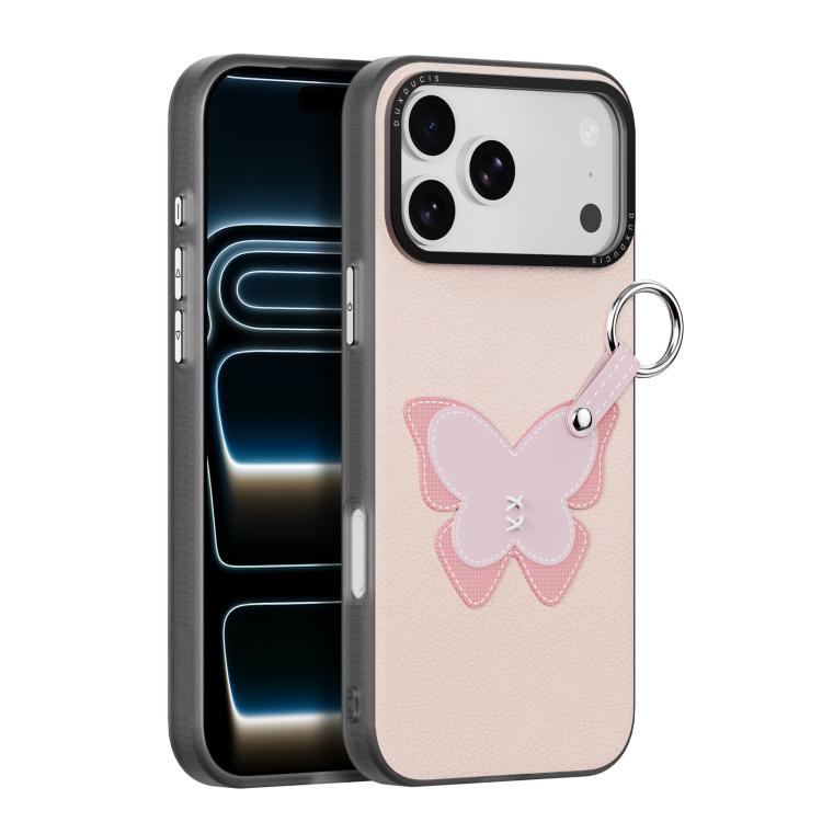 Funda para teléfono DUX DUCIS LUVY Series con hebilla de anillo para el dedo, For iPhone 17 Pro Max, For iPhone 17 Pro, For iPhone 17