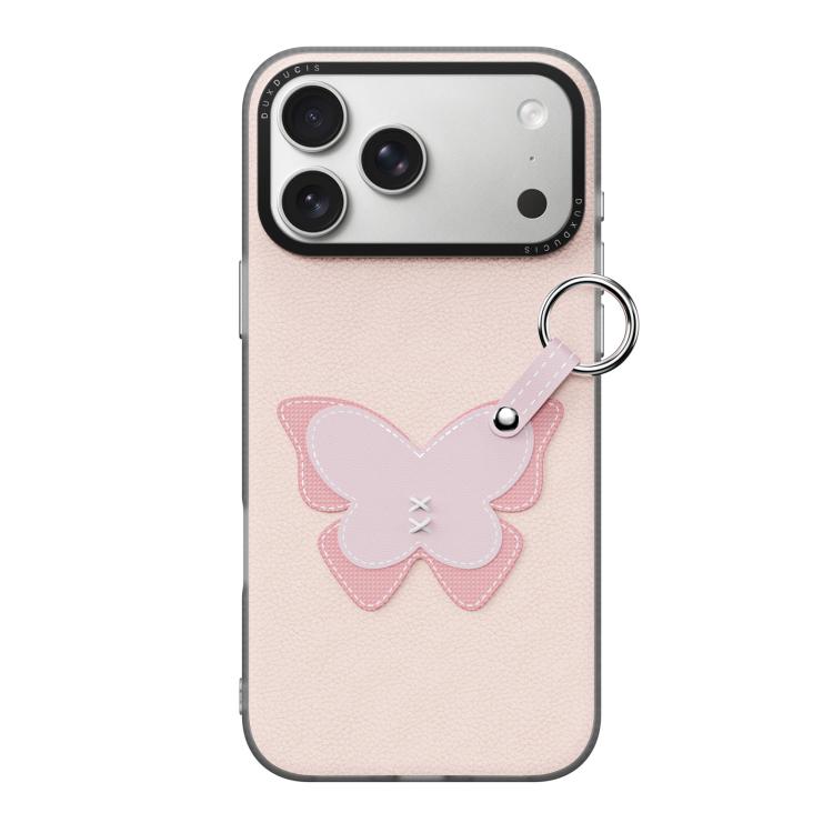 Funda para teléfono DUX DUCIS LUVY Series con hebilla de anillo para el dedo, For iPhone 17 Pro Max, For iPhone 17 Pro, For iPhone 17