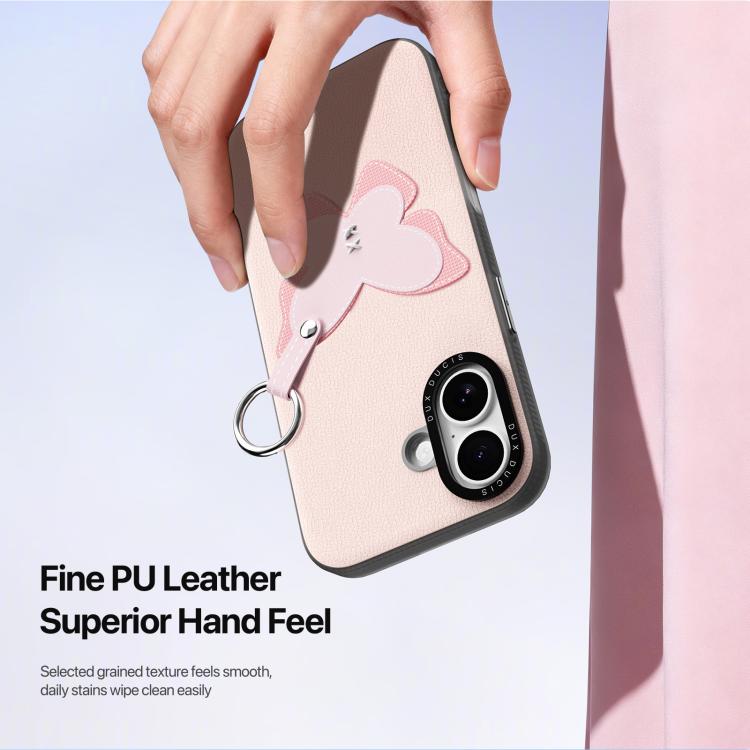 Funda para teléfono DUX DUCIS LUVY Series con hebilla de anillo para el dedo, For iPhone 17 Pro Max, For iPhone 17 Pro, For iPhone 17