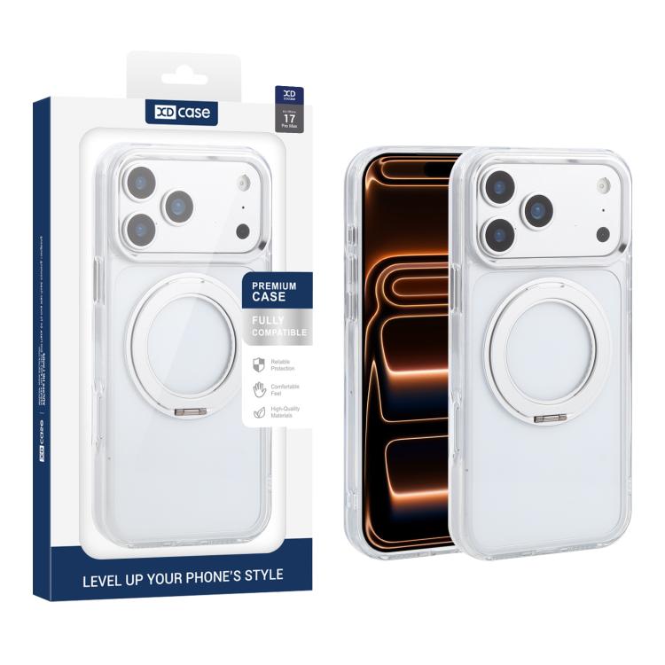 Funda magnética para teléfono con soporte giratorio XDcase YADUN, For iPhone 17 Pro Max, For iPhone 17 Pro