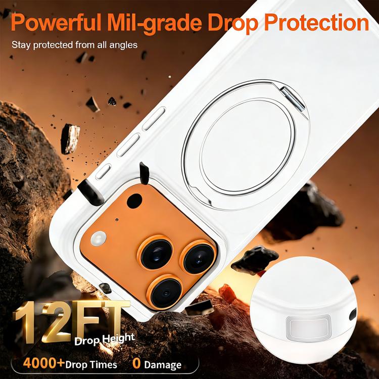 Funda magnética para teléfono con soporte giratorio XDcase YADUN, For iPhone 17 Pro Max, For iPhone 17 Pro