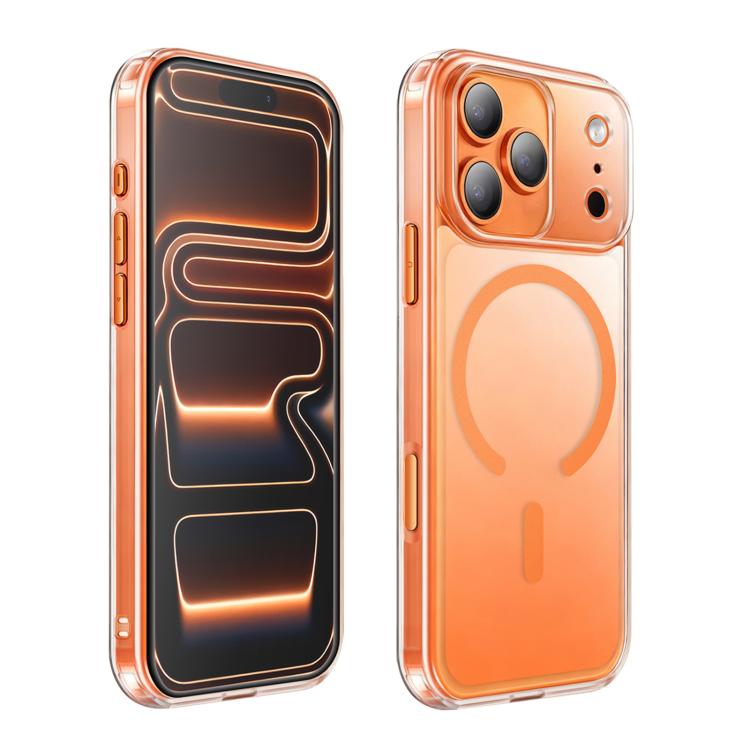 Funda para teléfono XDcase transparente esmerilada magnética a prueba de golpes, For iPhone 17 Pro Max, For iPhone 17 Pro, For iPhone 17