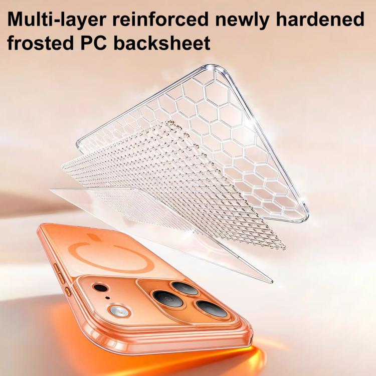 Funda para teléfono XDcase transparente esmerilada magnética a prueba de golpes, For iPhone 17 Pro Max, For iPhone 17 Pro, For iPhone 17