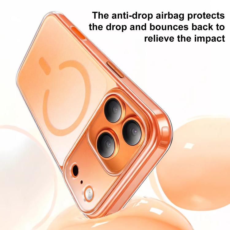 Funda para teléfono XDcase transparente esmerilada magnética a prueba de golpes, For iPhone 17 Pro Max, For iPhone 17 Pro, For iPhone 17