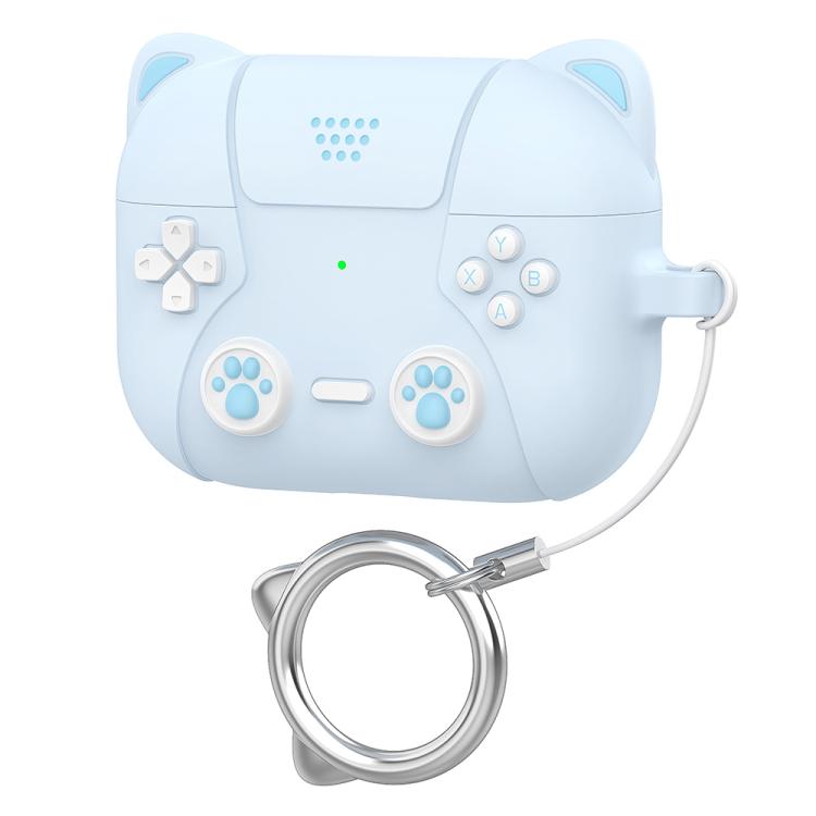 Funda de silicona para auriculares XDcase con diseño de gato retro y dibujos animados, For AirPods Pro 3, For AirPods 4, For AirPods Pro 2 / 1