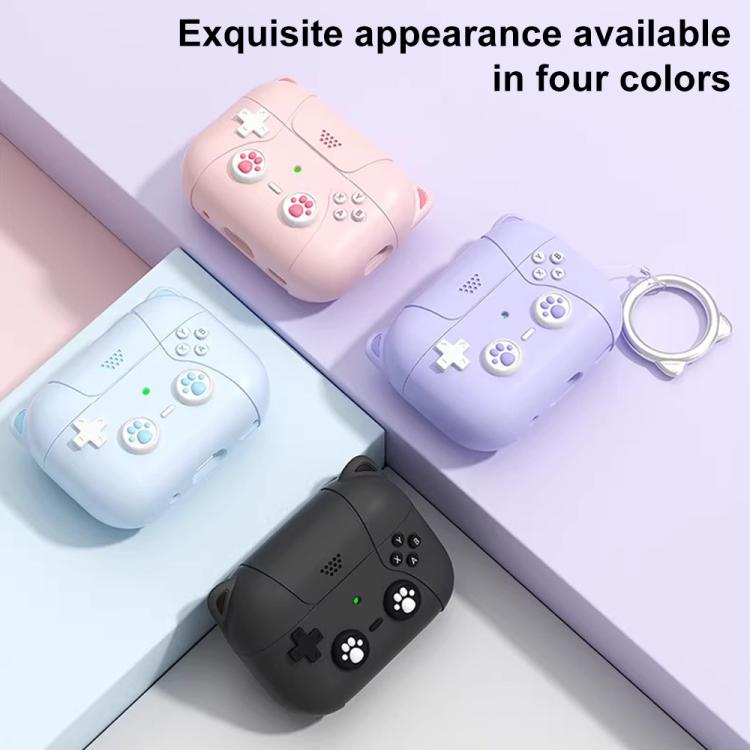Funda de silicona para auriculares XDcase con diseño de gato retro y dibujos animados, For AirPods Pro 3, For AirPods 4, For AirPods Pro 2 / 1
