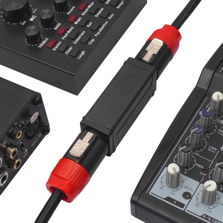 Adaptador de conector de altavoz Speakon hembra a hembra NL4FC