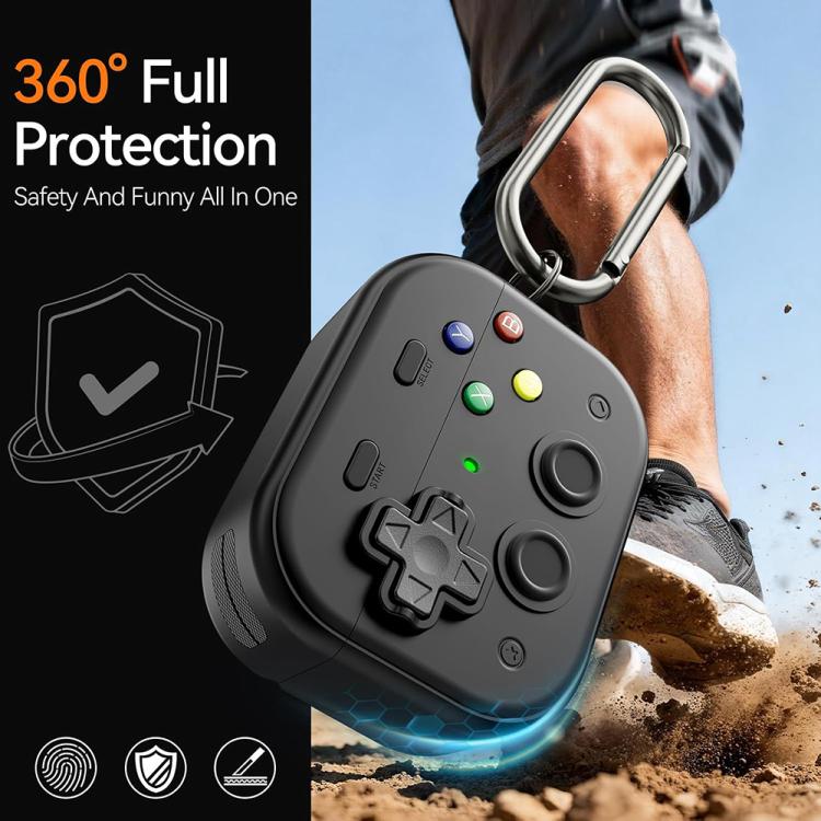 Funda protectora para auriculares con diseño de consola de juegos retro de XDcase, For AirPods Pro 3, For AirPods 4, For AirPods Pro 2 / 1
