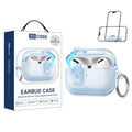 Funda transparente de TPU para auriculares XDcase con sistema de apertura automática y soporte., For AirPods Pro 3, For AirPods 4, For AirPods Pro 2