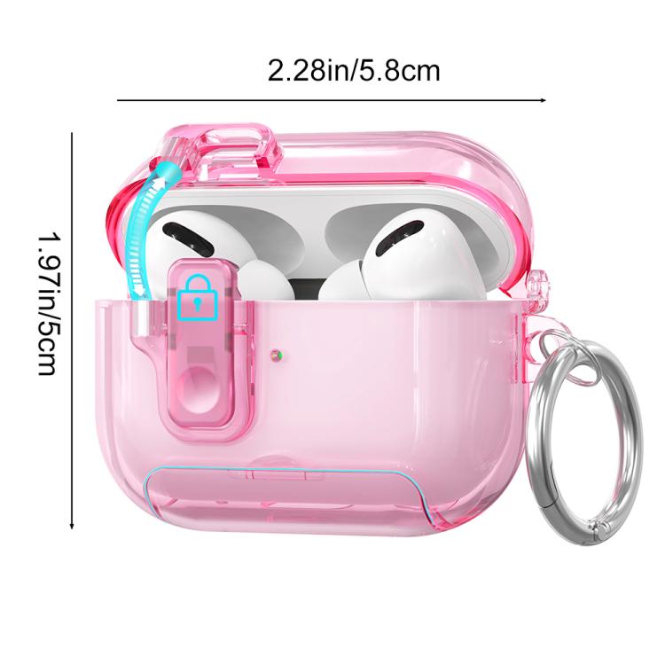 Funda transparente de TPU para auriculares XDcase con sistema de apertura automática y soporte., For AirPods Pro 3, For AirPods 4, For AirPods Pro 2