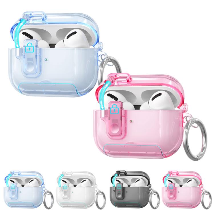 Funda transparente de TPU para auriculares XDcase con sistema de apertura automática y soporte., For AirPods Pro 3, For AirPods 4, For AirPods Pro 2