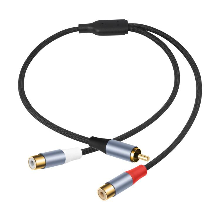 Cable divisor de audio en forma de Y 8004MFF RCA macho a 2 RCA hembra, 8004MFF