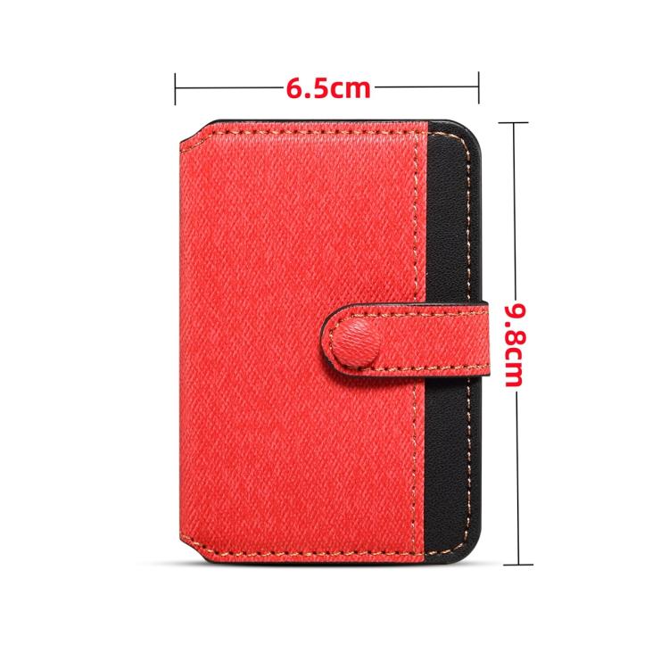 Soporte plegable para tarjetas de teléfono móvil con bloqueo de color y adhesivo ESEBLE