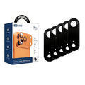 XDcase 5 piezas de anillos protectores de metal esmerilado de cobertura total para lentes de cámara, For iPhone Air
