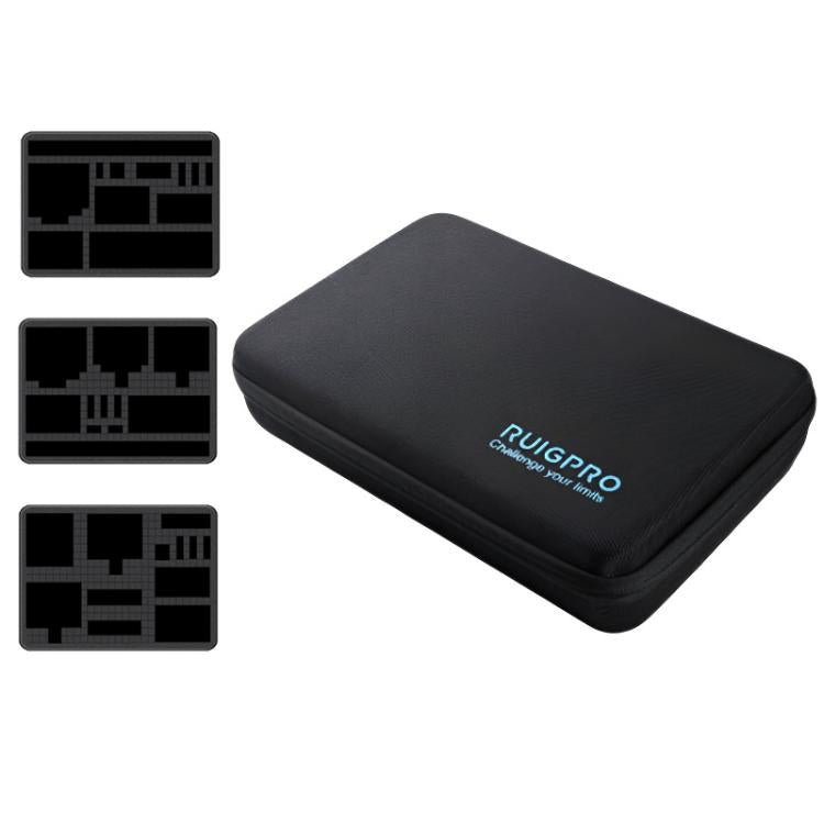 Bolso de mano multifuncional para almacenamiento digital RUIGPRO DIY, 31.5 x 23 x 7.5cm, 24 x 16.5 x 7.5cm