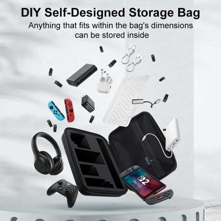 Bolso de mano multifuncional para almacenamiento digital RUIGPRO DIY, 31.5 x 23 x 7.5cm, 24 x 16.5 x 7.5cm