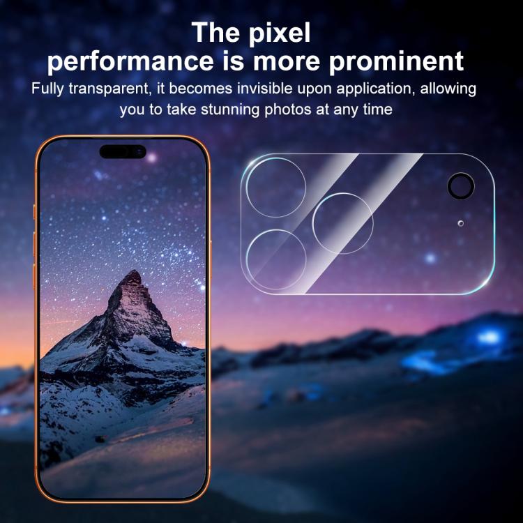 XDcase 5 láminas de cristal templado transparente integradas para cámara, For iPhone 17 Pro Max, For iPhone 17 Pro, For iPhone 17, For iPhone Air