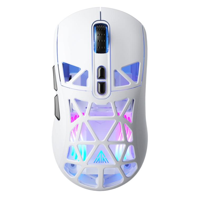 Ratón inalámbrico ultraligero SOLAKAKA SM802 de tres modos: 2,4 GHz + Bluetooth + con cable., SM802