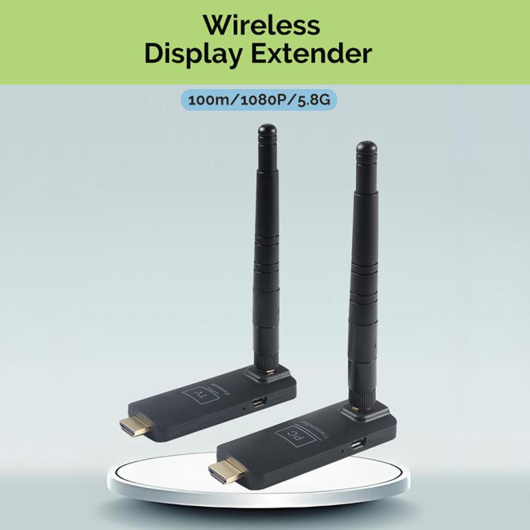 Conjunto de transmisor y receptor inalámbrico para duplicación de pantalla 5G Measy AM18052T