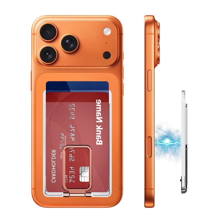 Ranura magnética trasera para tarjetas XDcase con soporte para iPhone / Galaxy y más