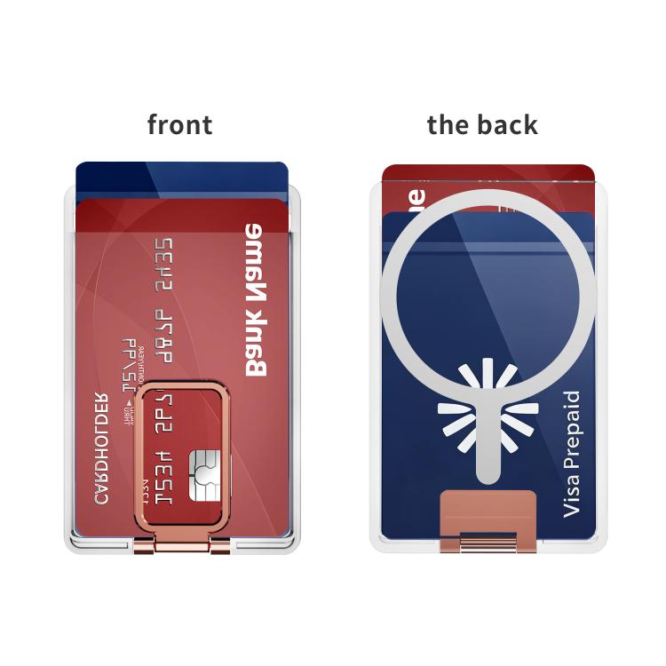 Ranura magnética trasera para tarjetas XDcase con soporte para iPhone / Galaxy y más