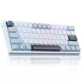 Teclado mecánico inalámbrico SOLAKAKA SK961 RGB de tres modos y 61 teclas, Red Axis