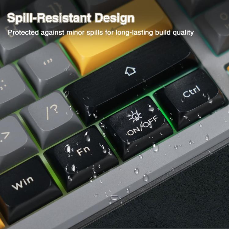 Teclado inalámbrico de silicona SOLAKAKA SK90 Tri-mode de 90 teclas