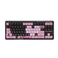 Teclado mecánico para juegos LINGBAO K87 Pro Tri-Mode Hot Swap, Elinia-Hanada Axis, Wu Kong-Hanada Axis, Lucinel-Hanada Axis, Serafina-Hanada Axis