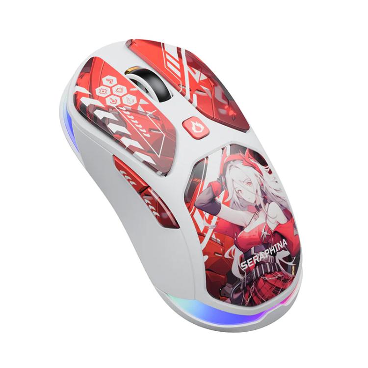 Ratón inalámbrico con cable de triple modo LINGBAO M7 IP Series Bluetooth 2.4G