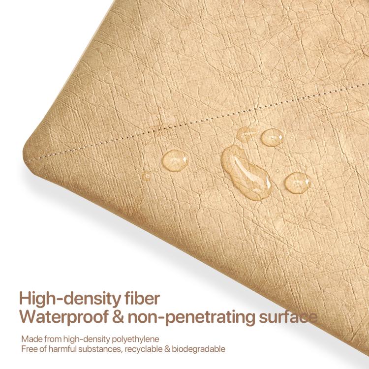 Funda interior para portátil de papel Tyvek de la serie DUX DUCIS PLI de DuPont, For 13-14 inch, For 15-16 inch