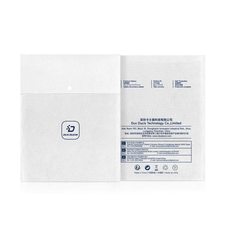 Funda interior para portátil de papel Tyvek de la serie DUX DUCIS PLI de DuPont, For 13-14 inch, For 15-16 inch