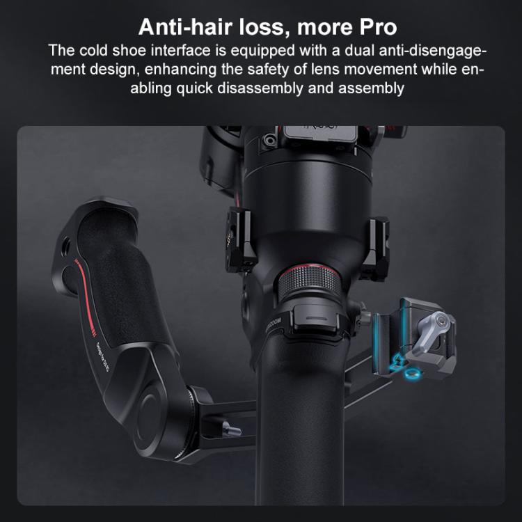 Soporte para cardán SmallRig para DJI RS3 mini, Sling Handle, Arca-Swiss Mount Plate, Extended Vertical Arm