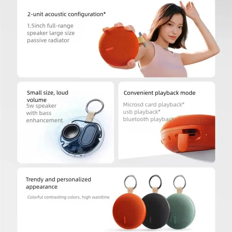 Altavoz Bluetooth Xiaomi Redmi 2 original para exteriores, resistente al agua IP67.