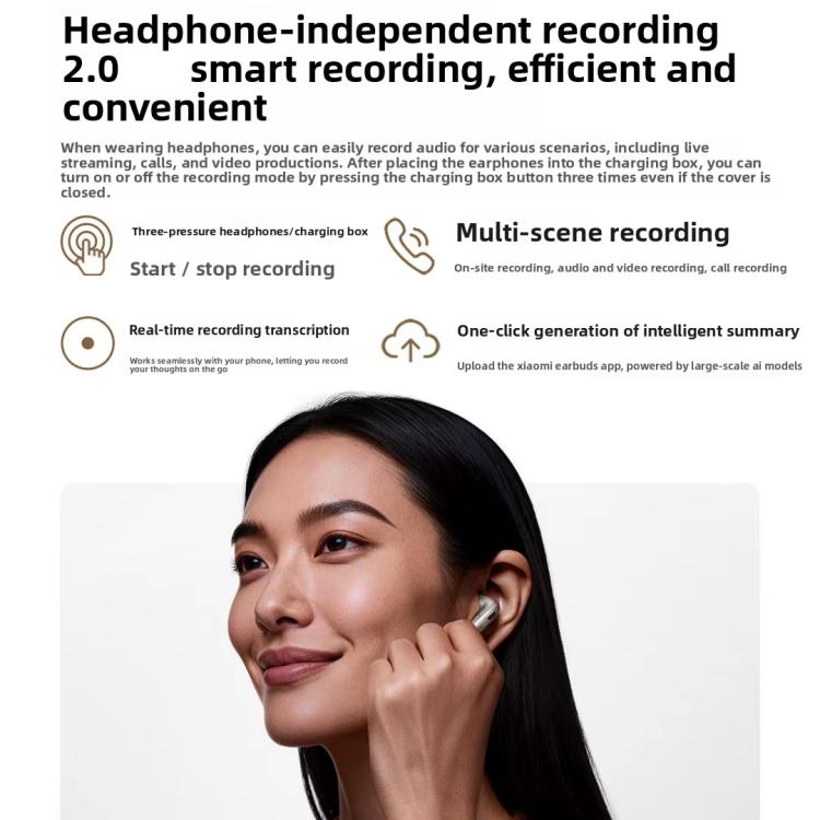 Auriculares Bluetooth TWS semi-intraurales Xiaomi Buds 6 originales