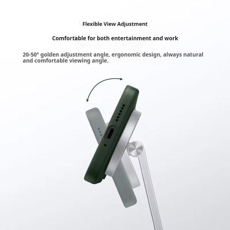 Cargador inalámbrico magnético 2 en 1 original Xiaomi de 30 W para teléfonos móviles y auriculares.