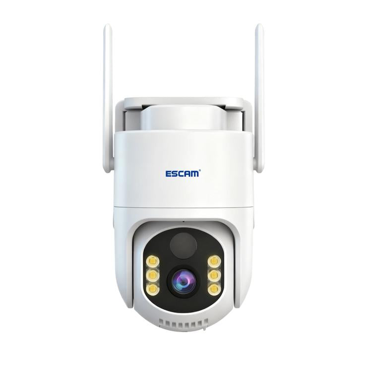 Sistema de cámara de seguridad inalámbrica ESCAM QFS71 4G 3MP IP66 con panel solar, European Version, American Version