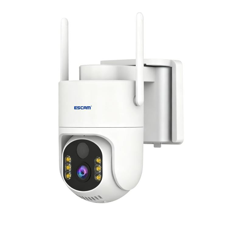 Sistema de cámara de seguridad inalámbrica ESCAM QFS71 4G 3MP IP66 con panel solar, European Version, American Version