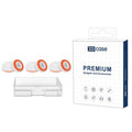XDcase 3 pares de almohadillas de silicona de repuesto para los oídos, tamaño L, 3 Pairs L Size