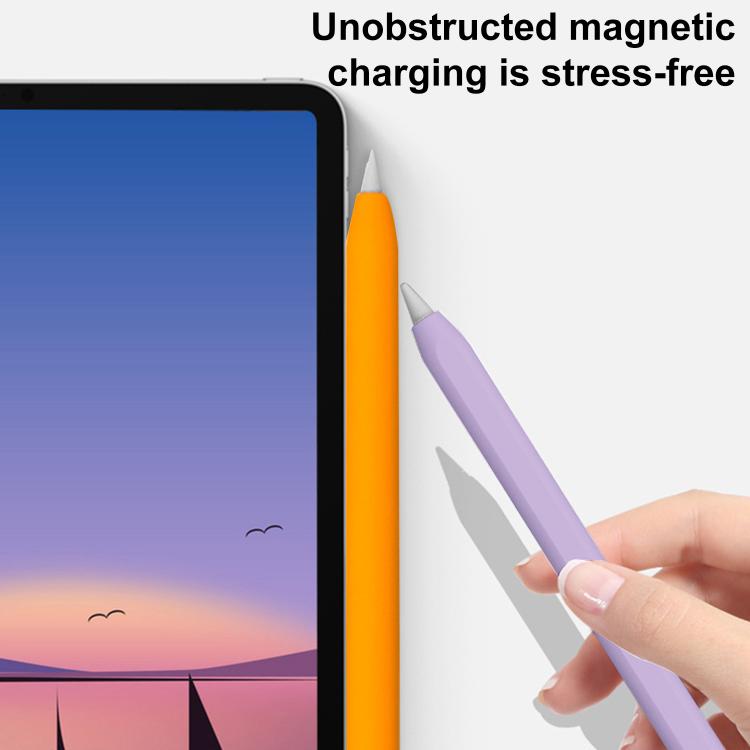 Funda de silicona antideslizante para lápiz óptico con diseño de zanahorias de XDcase, For Apple Pencil Pro / 2