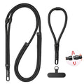 Correa desmontable 3 en 1 para teléfono XDcase para usar cruzada, en el cuello o en la muñeca, con cordón antipérdida y pestaña.