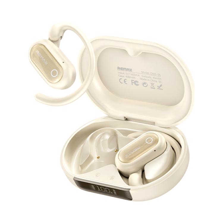 Auriculares inalámbricos Bluetooth con gancho para la oreja REMAX OWS-05, OWS-05