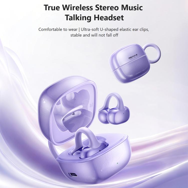 Auriculares Bluetooth inalámbricos REMAX OWS-22 con cancelación de ruido ENC y clip, OWS-22
