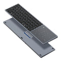 Teclado inalámbrico universal de aleación de aluminio de doble modo DUX DUCIS LK Pro Series con panel táctil digital, LK Pro Series