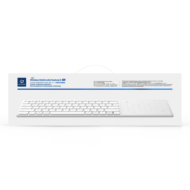 Teclado inalámbrico universal de aleación de aluminio de doble modo DUX DUCIS LK Pro Series con panel táctil digital, LK Pro Series