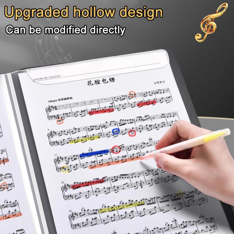 Carpeta extensible para partituras de piano, no reflectante., Black 40 Pages with Index Tabs & Pen, Blue 40 Pages with Index Tabs & Pen, Pink 40 Pages with Index Tabs & Pen, Black 60 Pages with Index Tabs & Pen, Blue 60 Pages with Index Tabs & Pen     ...