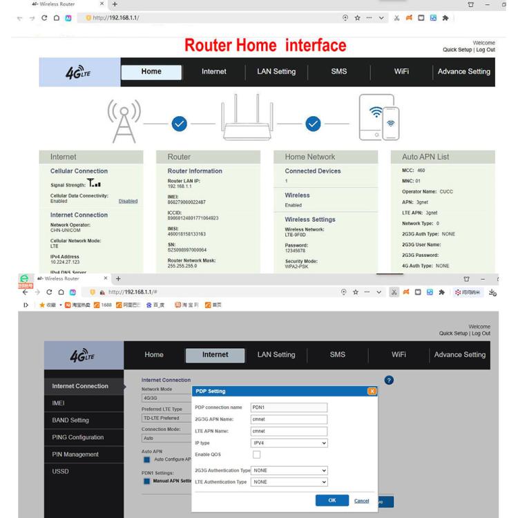 Router inalámbrico con tarjeta SIM U8-G 4G UFI WiFi6, US Version