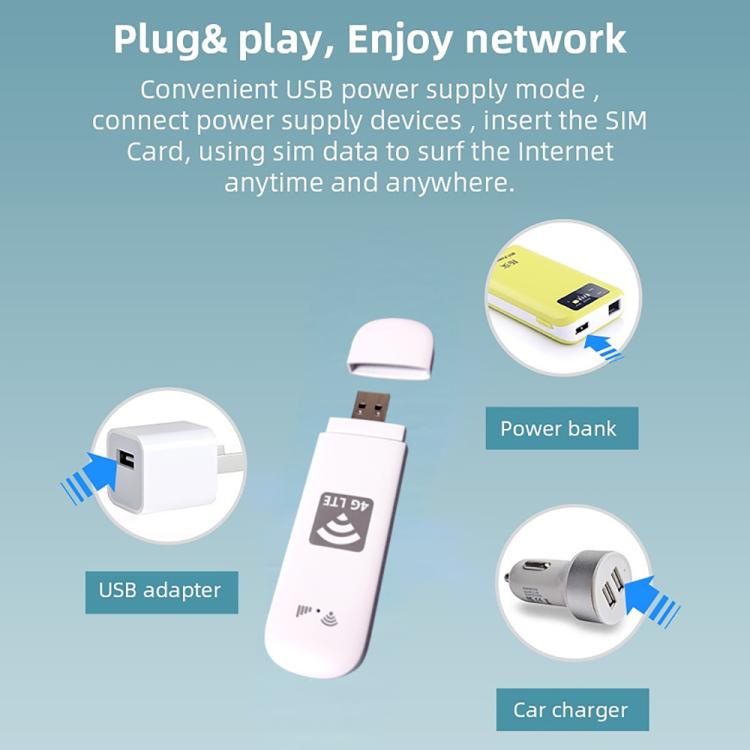 Router inalámbrico con tarjeta SIM U8-G 4G UFI WiFi6, US Version