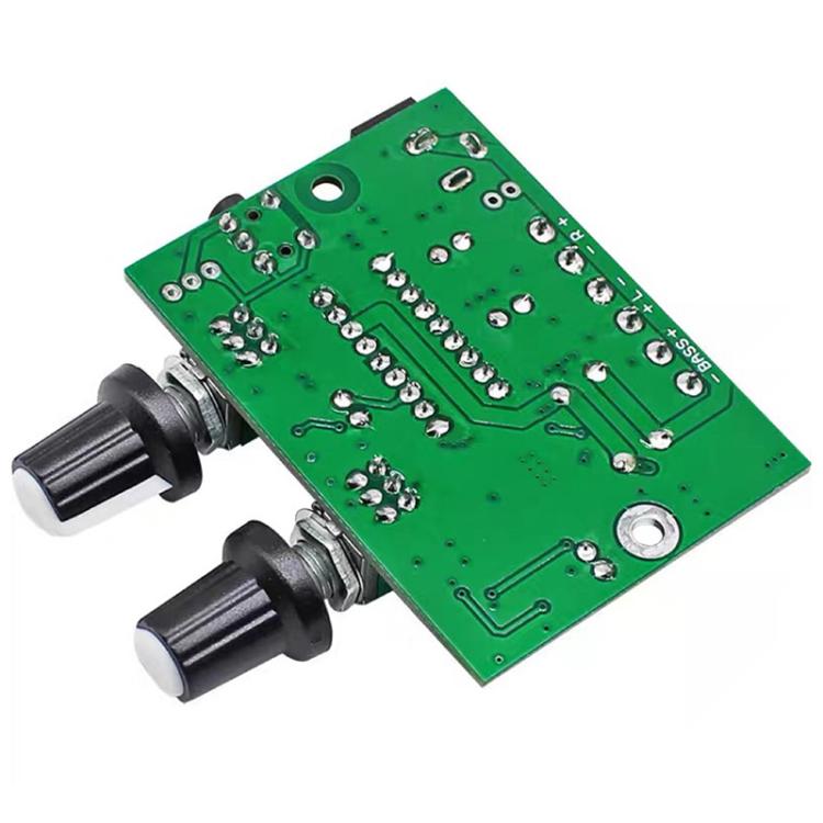 Módulo de modificación de audio DIY con placa amplificadora de altavoces de tres canales 2.1 de alta fidelidad DC12V, 2.1 Three-Channel